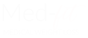 Med-fit Medical Weight Los alternative logo in white