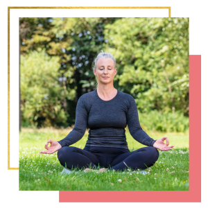 med-fit weight loss: woman meditating